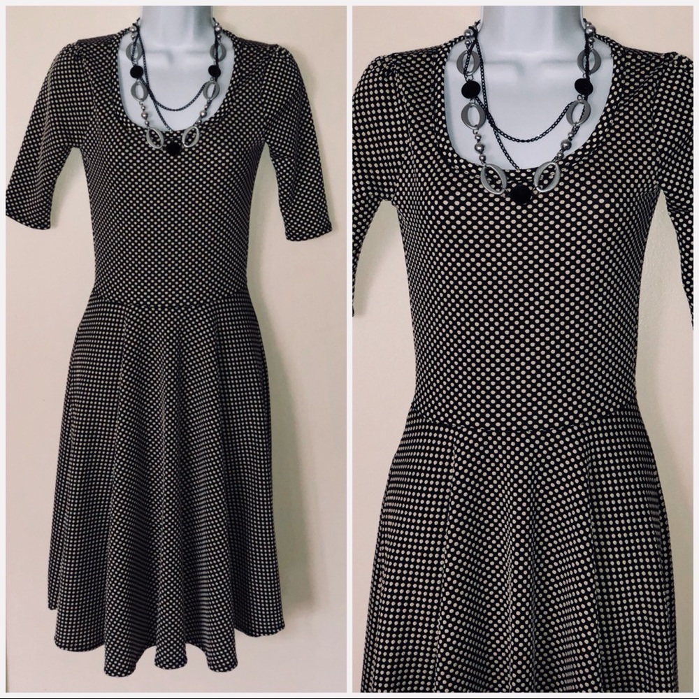 LuLaRoe Nicole Polka Dot Dress